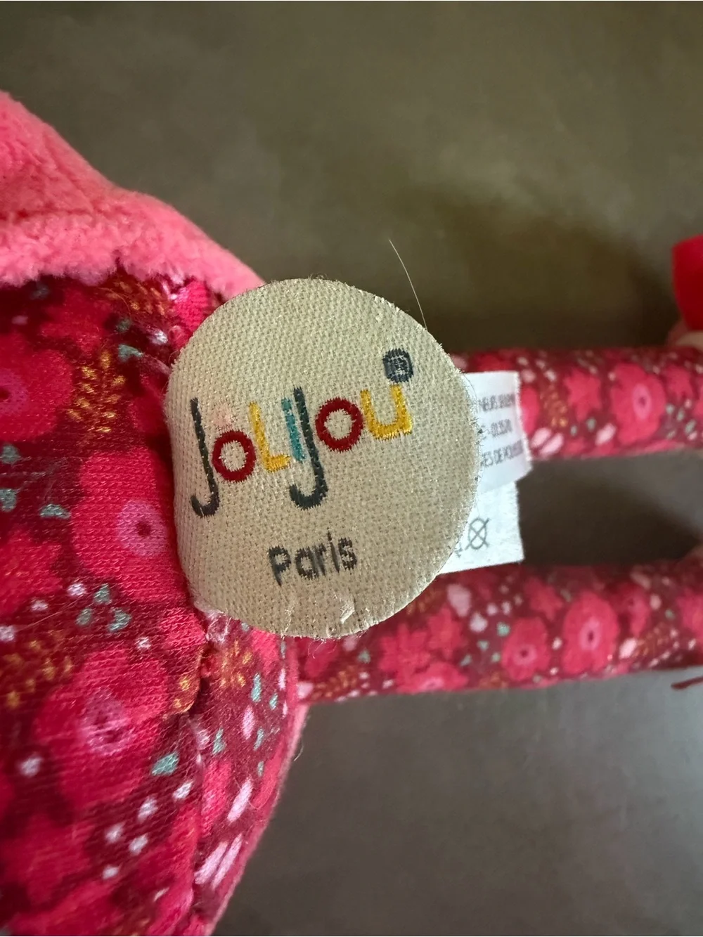 Jolijou Paris French Pink Pajama Party Doll Les Pipelettes Fushia Pyjama Party